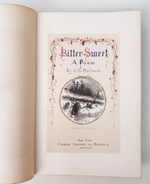 "Bitter Sweet. A Poem (Горько-Сладкий. Стихотворения)". Josiah Gilbert Holland (Джосайя Гилберт Холланд). 1867 г.