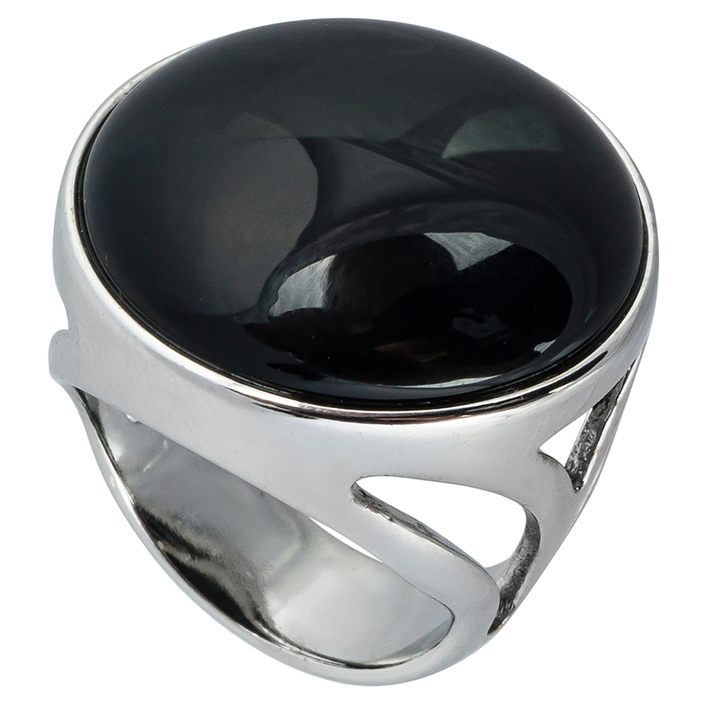 Кольцо Possebon Agata Preto K0117.4 16 S