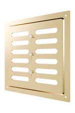 Решетка вентиляционная MER регулируемая 200х200 окраш.сталь Gold ERA