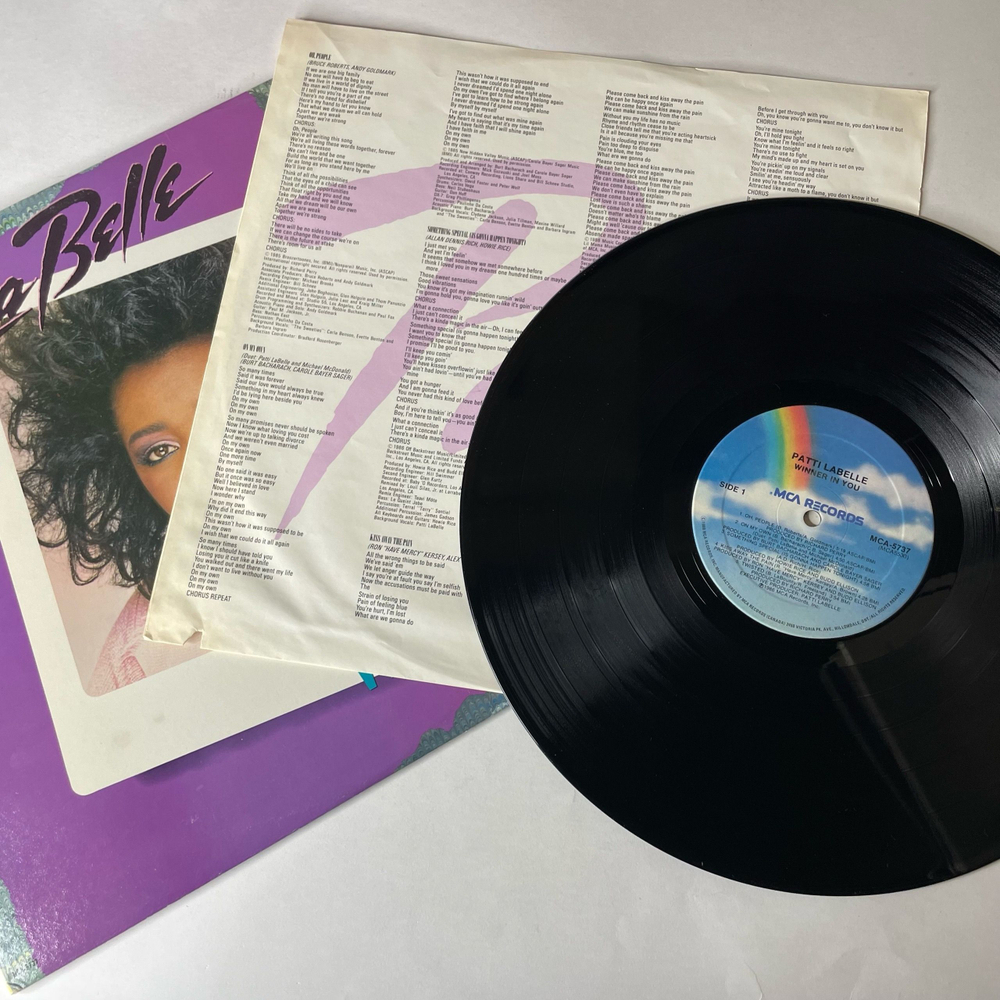 Винтажная виниловая пластинка LP Patti LaBelle Winner In You (США 1986)