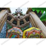Надувной батут "Лесной мостик"