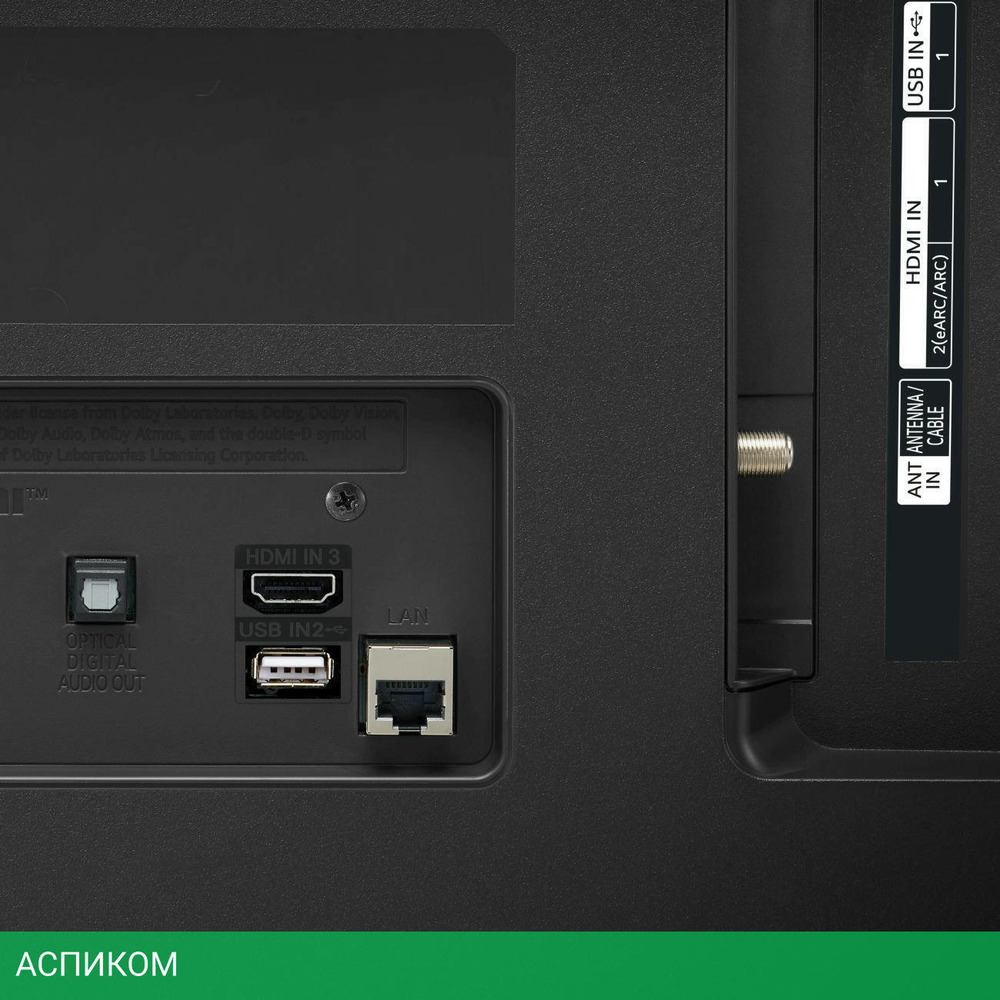 Телевизор LED LG 50" 50UR81009LK.ARUB