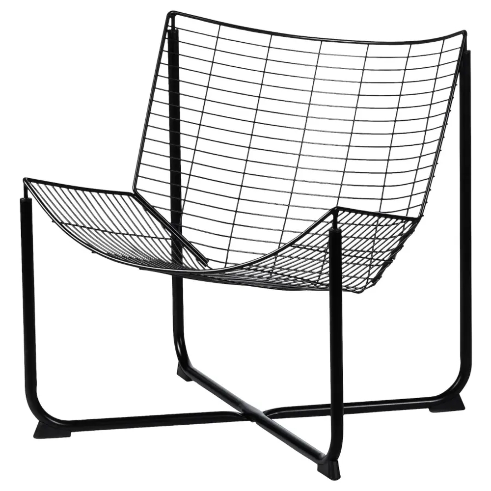 Кресло - IKEA SKÅLBODA/SKALBODA, 71x69x64см, черный, СКОЛБОДА ИКЕА