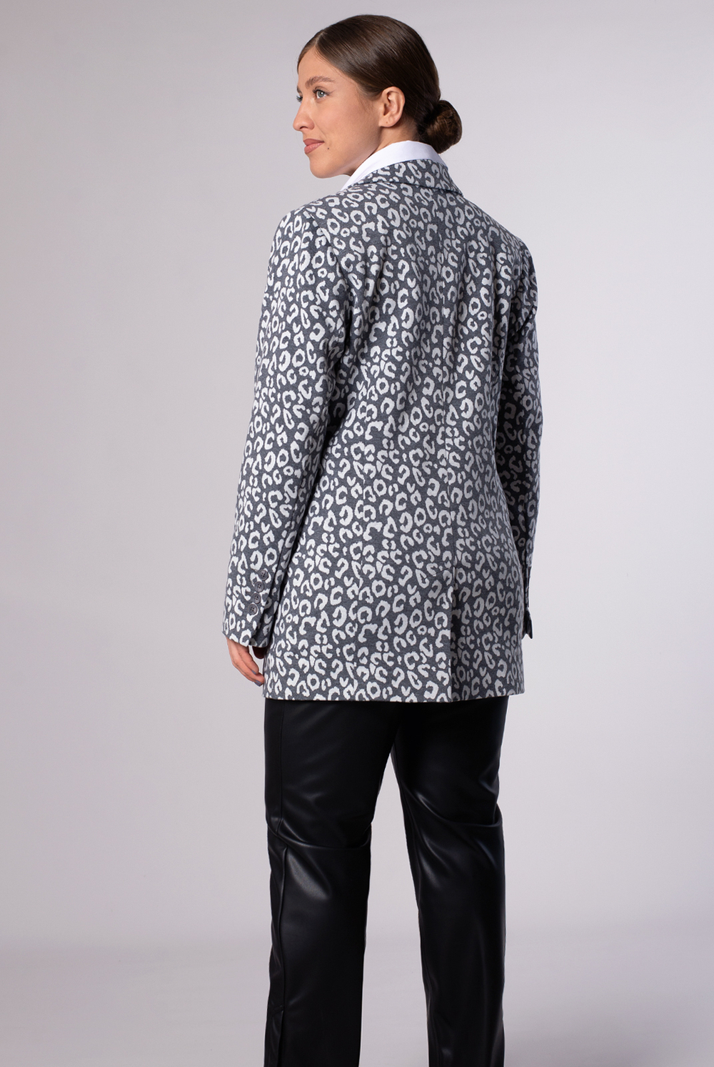 Жакет женский 4135АПА, Леопард #225Леи044135АПА