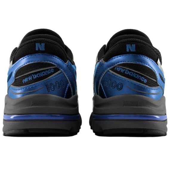 New Balance 1000 Повседневная обувь Низкий верх Синий и серебристый Черный Унисекс
