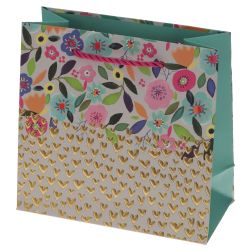 GAEM Пакет подарочный (бумага 210г/м2, блок микс 12шт), L15 W7 H14 см, 4в.