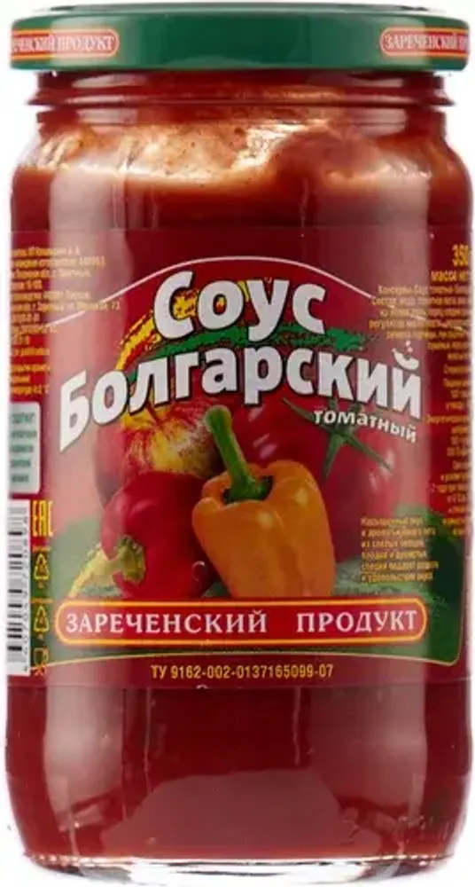 Соус Болгарский  350г Зареч. продукт