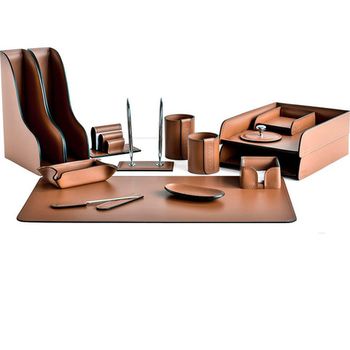 Настольный набор из кожи Cuoietto серии Business из 16 предметов (NBCTab16.1)