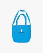 Шоппер Меч SS23 Embroidered Dog's Fan Azure ярко-синий