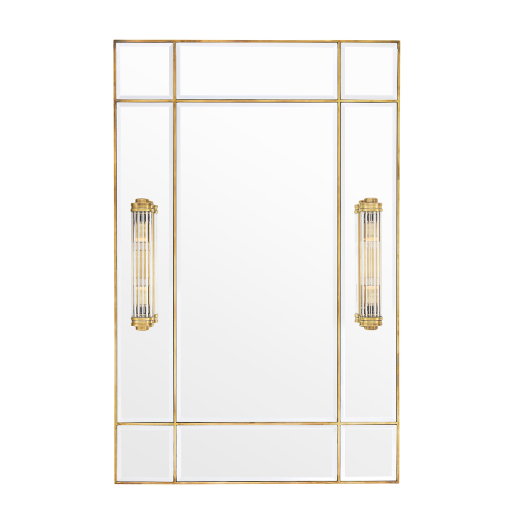 Зеркало с бра Mirror Beaumont with light арт.112921