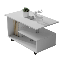 Столик журнальный Консул-5, белый