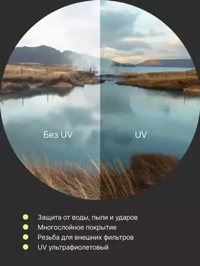 Фильтр защитный ультрафиолетовый RayLab UV Slim 67mm