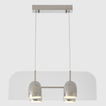 Светильник подвесной Crystal Lux ELEMENT SP24W LED CHROME