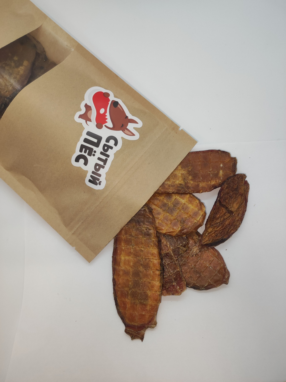 Лакомства для собак Сытый пёс / Семенники говяжьи ломтики / 1000 грамм