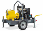 Дизельная мотопомпа R150 WP FKL10 G11 TRAILER
