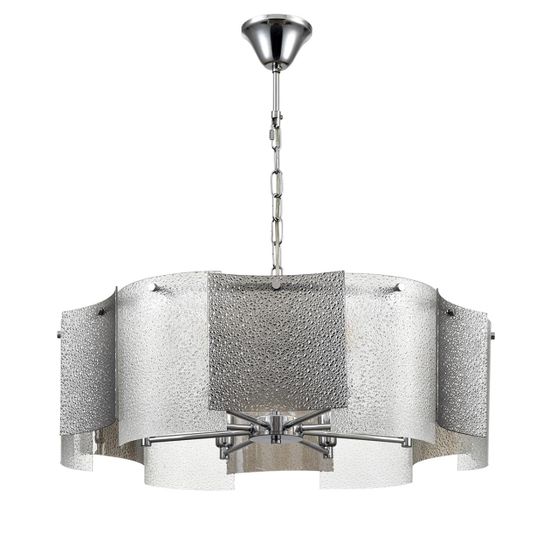 6594/8 MODERNI LN26 204 хром/тонированное стекло, металл/стекло Люстра подвесная E14 8*40W 220V DANDY