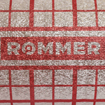 ROMMER Подложка для теплого пола 3 мм/длина 25 м, 30 м2