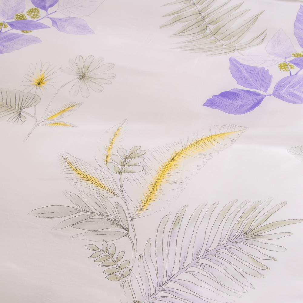 Комплект постельного белья Люкс Сатин 100% хлопок на резинке AR357