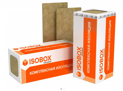 Утеплитель Изобокс ЭКСТРАЛАЙТ 1200*600*50мм (уп-8шт; 0,288м3; 5,76м2) 34кг/м3 ТехноНИКОЛЬ