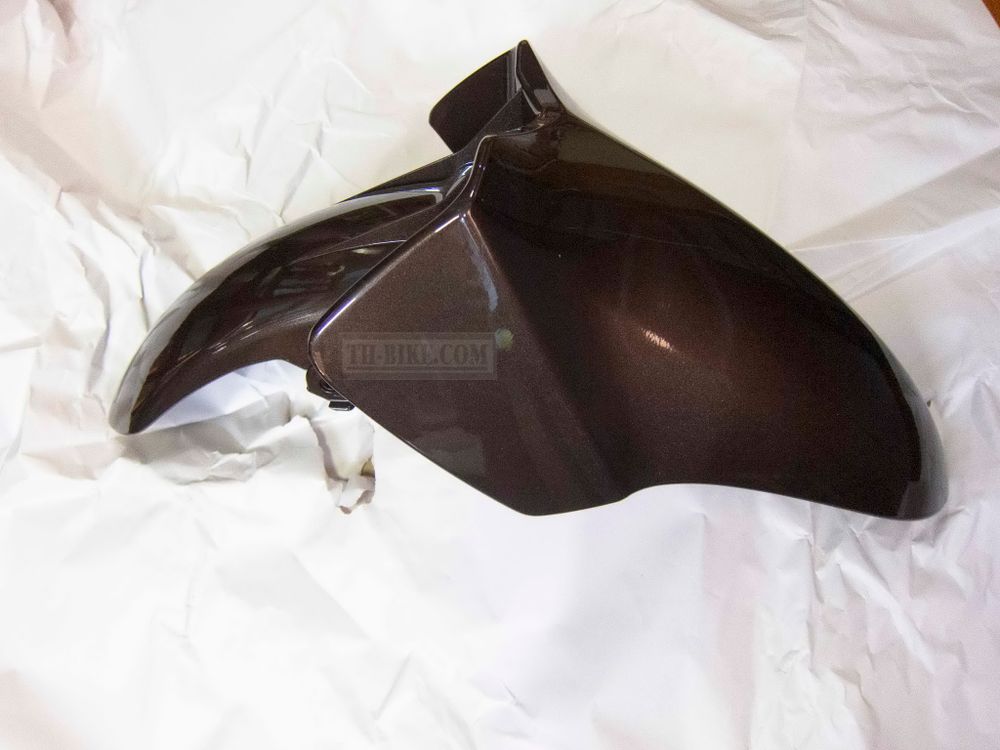 61100-KWN-900ZJ, FENDER SET, FR. *YR304M*, Brown. Honda PCX.