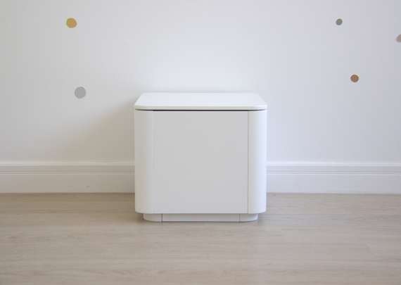 Тумба прикроватная Tammi 1 полка 1 ящик ширина 50 см (белый)