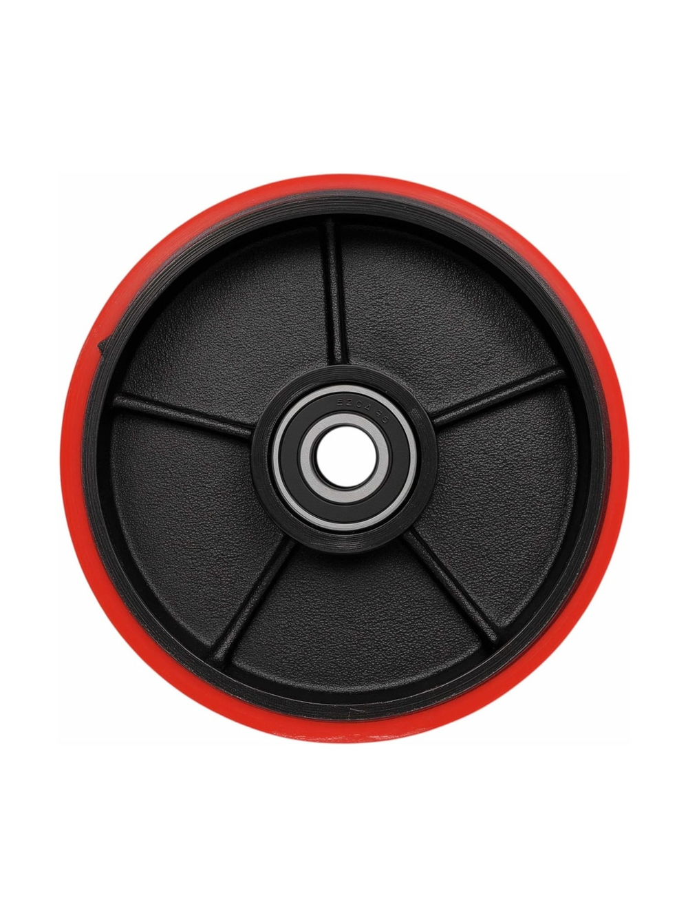 Колесо для гидравлических тележек с шариковым подшипником 180мм ПУ/чугун Gigant G-04-09-09