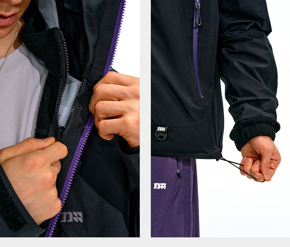 Куртка NOTHOMME 3-in-1 Outdoor Mountaineering Hard Shell Jacket with Fleece Liner