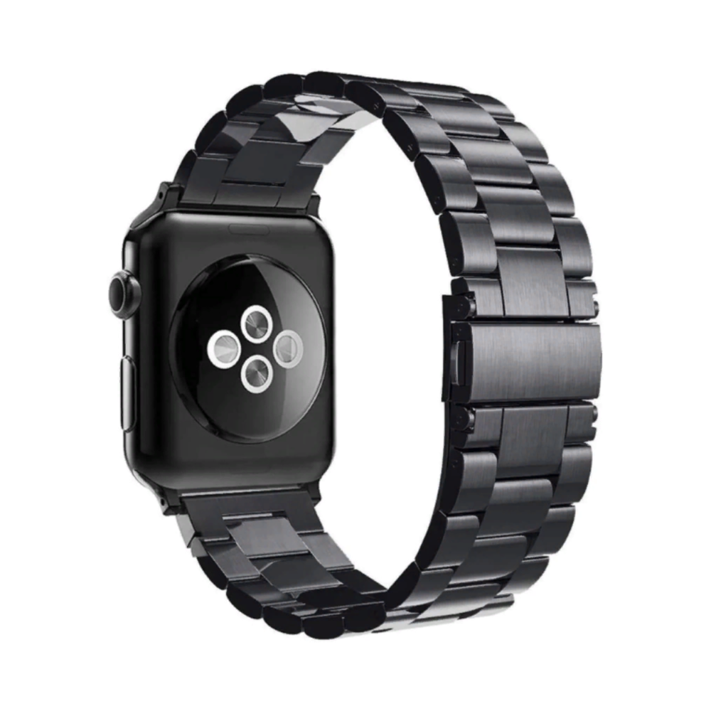 Блочный браслет Apple Watch, 38/40/41, S/M, M/L, черно-графитовый