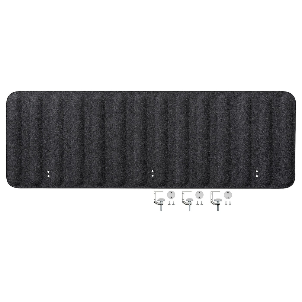 IKEA EILIF  (ИКЕА ЕИЛИФ)  -  Стол настенный, темно-серый, 140x48 см
