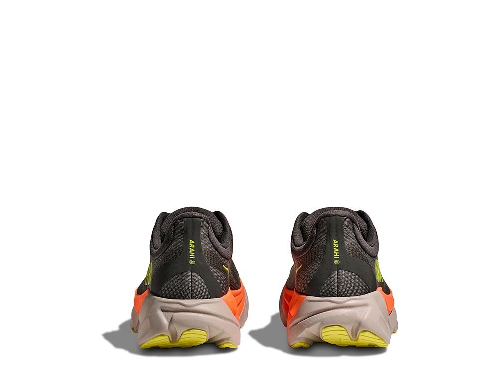 Кроссовки для бега мужские Hoka Arahi 8 M Серо-Оранжевые