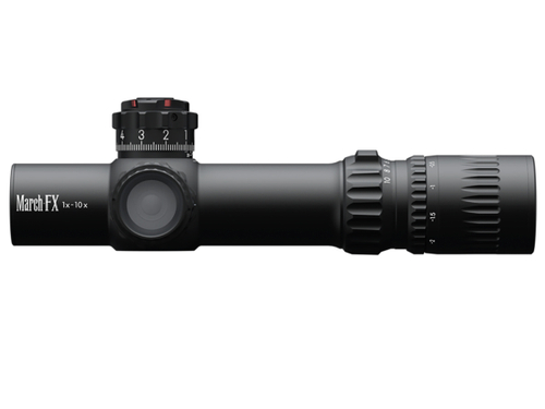 Прицел March-FX 1-10x24 Shorty DR-TR1FB FFP+SFP 34мм (D10SV24FDIMLX DR-TR1FB)