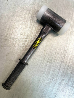 Молоток «без отскока» 1800гр для правки дисков со сменными бойками 60 мм / безынерционный / GAROPT