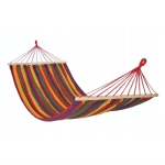 Гамак 200*100 см подвесной, с перекладиной, HM0006