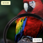 Поляризационный циркулярный фильтр для объектива CPL 67 mm