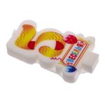 Свеча цифра 5 "Веселья"