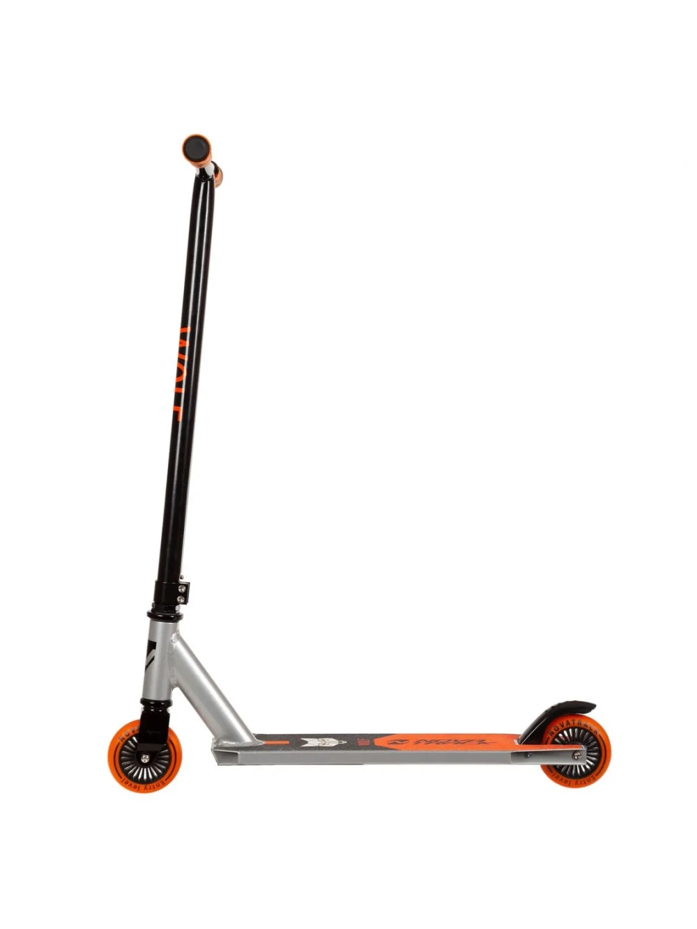 Самокат трюковый для подростка NOVATRACK WOLF 60 детский двухколесный