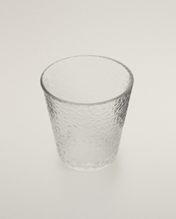 Zara Home стакан из стекла, цвет прозрачный, 9.8 см