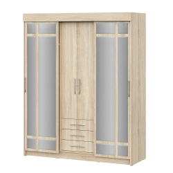 Шкаф-купе Фортуна, дуб сонома