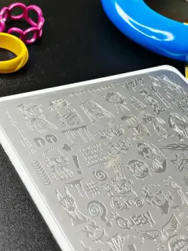 Пластина для стемпинга Enigmanic Stamping №029