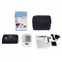 Тонометр Omron M2 Basic (HEM-7121-ALRU) Адаптер+Универсальная манжета