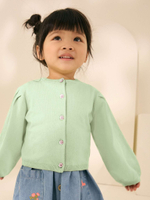 Кардиган для девочки Next AB6-925, Салатовый