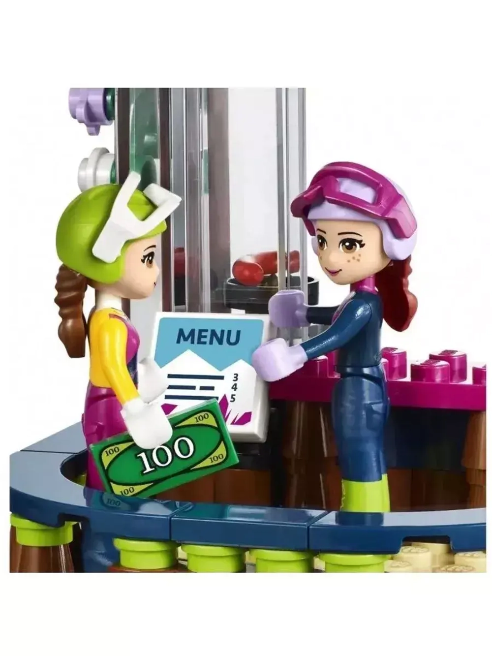 Конструктор Френдс Горнолыжный курорт 591 деталь