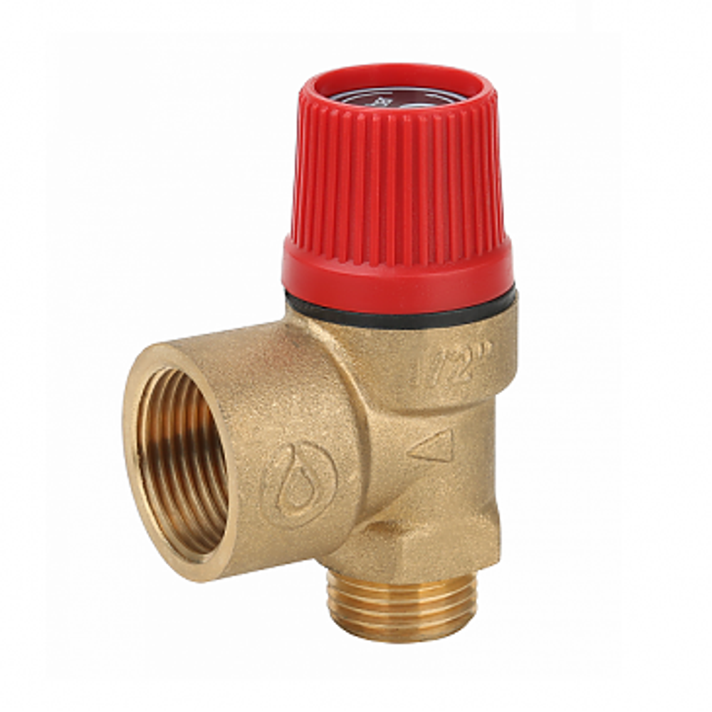 Предохранительный клапан GAPPO 1/2"ВР*3/4"НР 1.5 бар  G1457.1