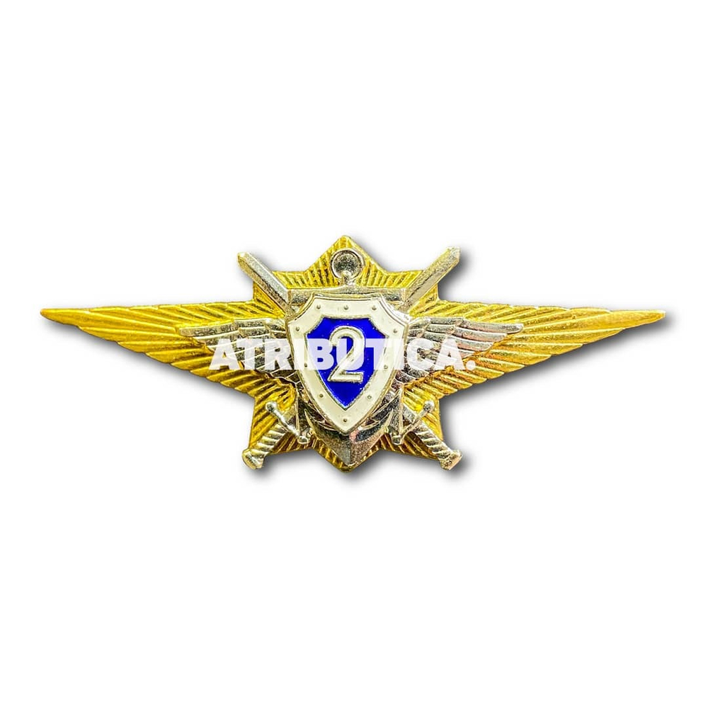 Знак Нагрудный Классность Офицерского Состава МО 2 Класс | ATRIBUTICASTORE.RU