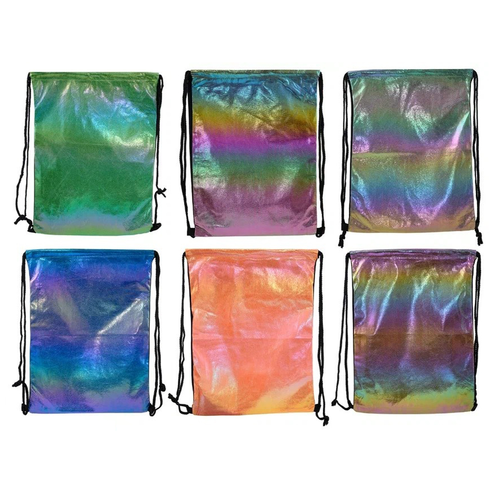 Сумка - мешок для сменной обуви Basir, с дизайном лазерное покрытие, ассорти цветов