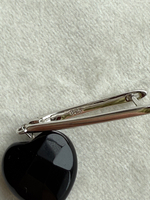 Серьги с черным агатом, высшее качество «925»