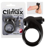 Виброкольцо для пениса Black Climax (Цвет: черный)