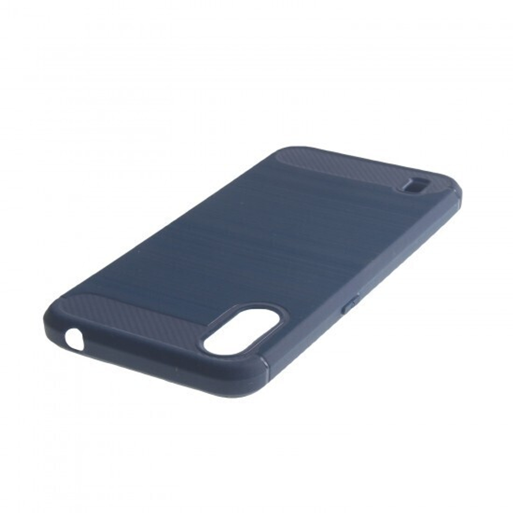 Противоударный чехол для Samsung Galaxy M01, 009508 Темно-синий