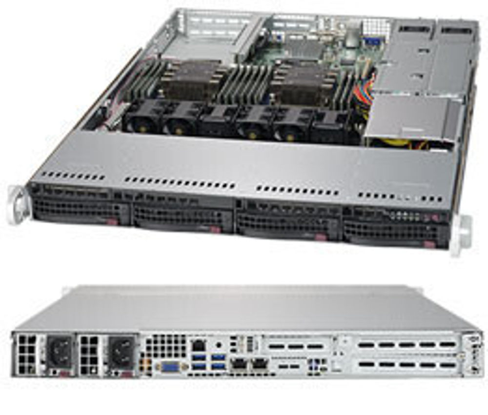 Сервер Gladius 121XT0812R-210016 (1U/MBD-X11DDW-L/2*Gold 5218R/16GB/2*SATA1000/SYS-1029P-WTR)