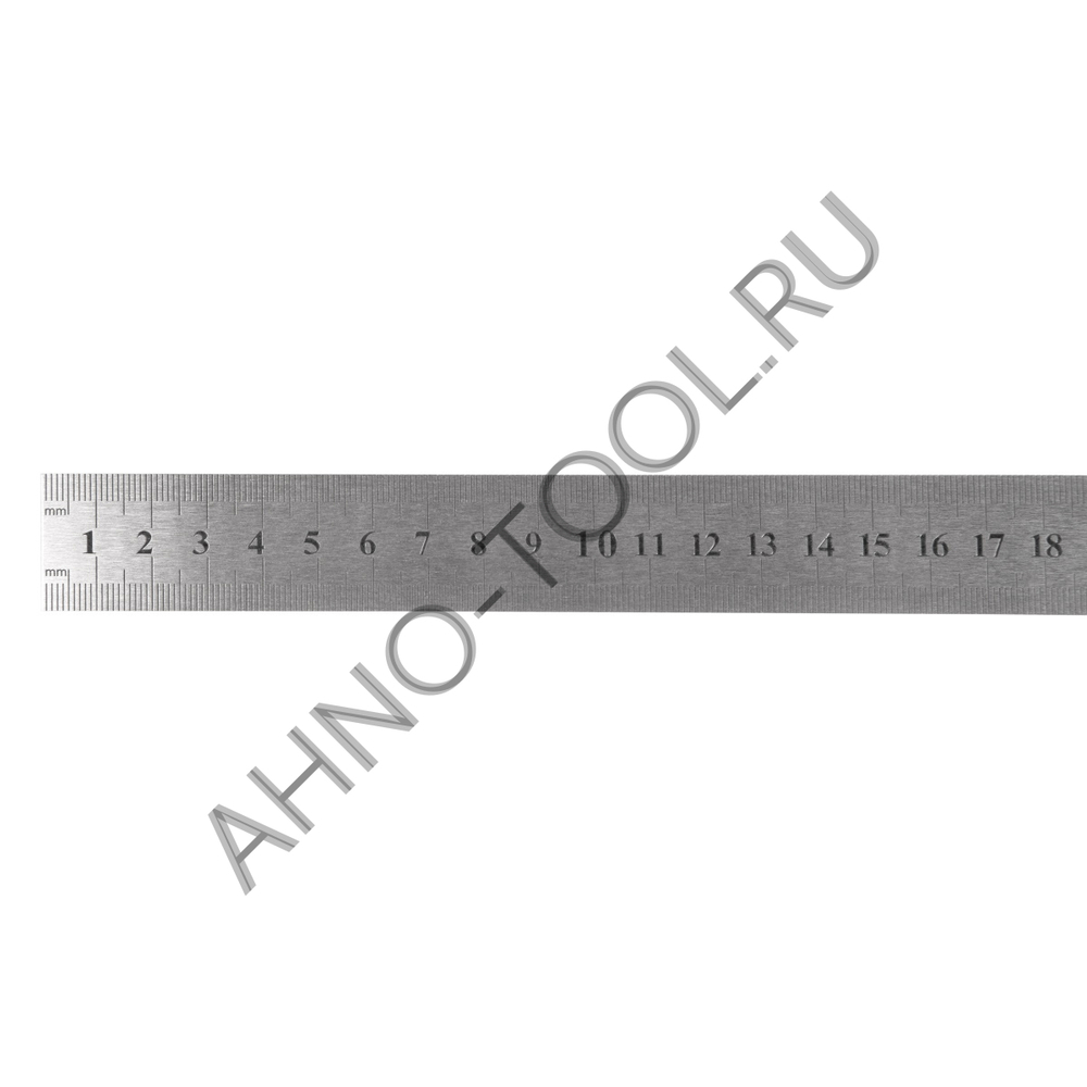 Линейка металлическая двусторонняя 300мм ГОСРЕЕСТР 89148-23 ТОЧИНТЕХ